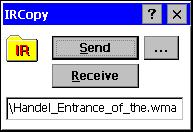 IRCopy - Palm-size PC