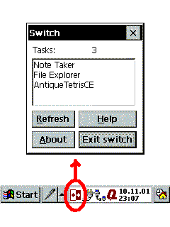 Switch - Palm-size PC